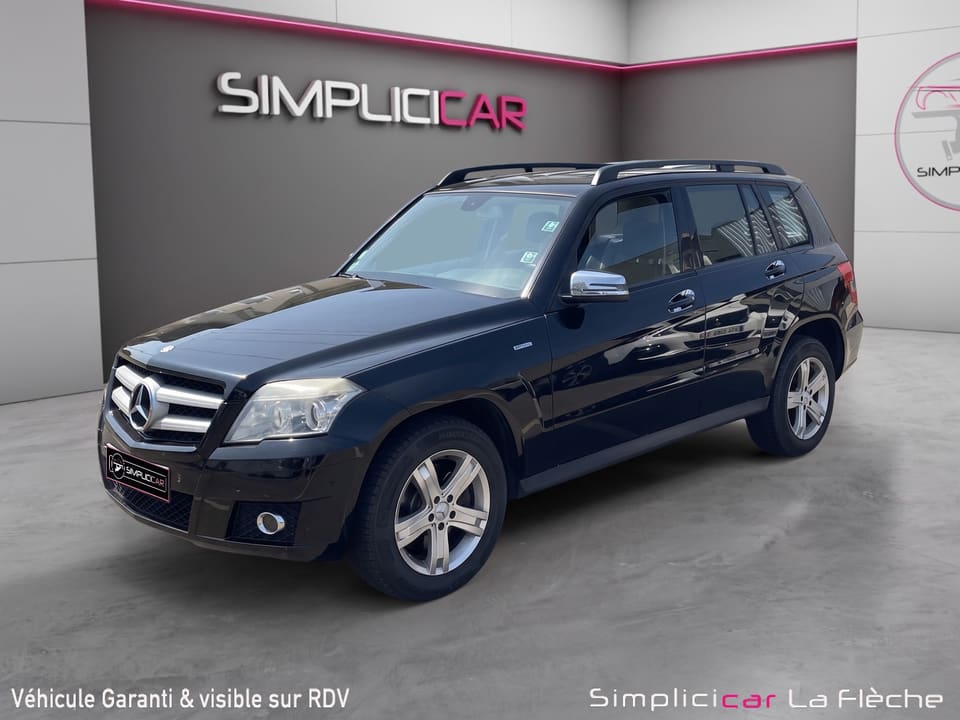 Mercedes GLK, trois quarts avant, avant et après traitement