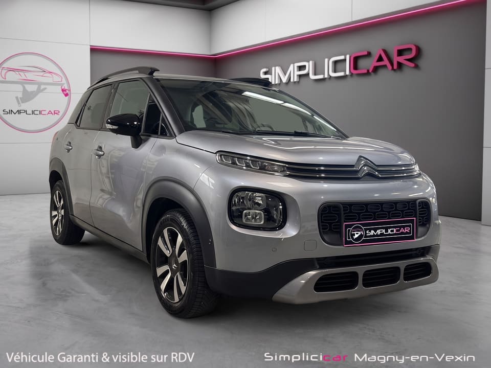 Citroën C3 Aircross, trois quarts avant, avant et après traitement